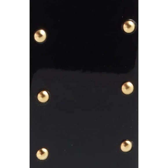 NWOT FRANCE LUXE Studded Ultracomfort Headband - Black